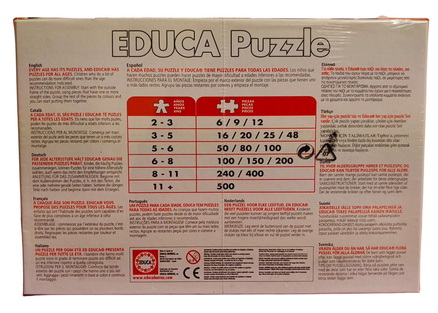 Puzzle Oficial de 80 piezas de Inazuma Eleven (Educa)
