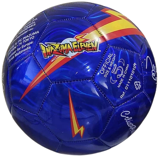 Balón Oficial de Inazuma Eleven con las firmas de los jugadores
